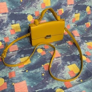 Small Yellow Crossbody Bag